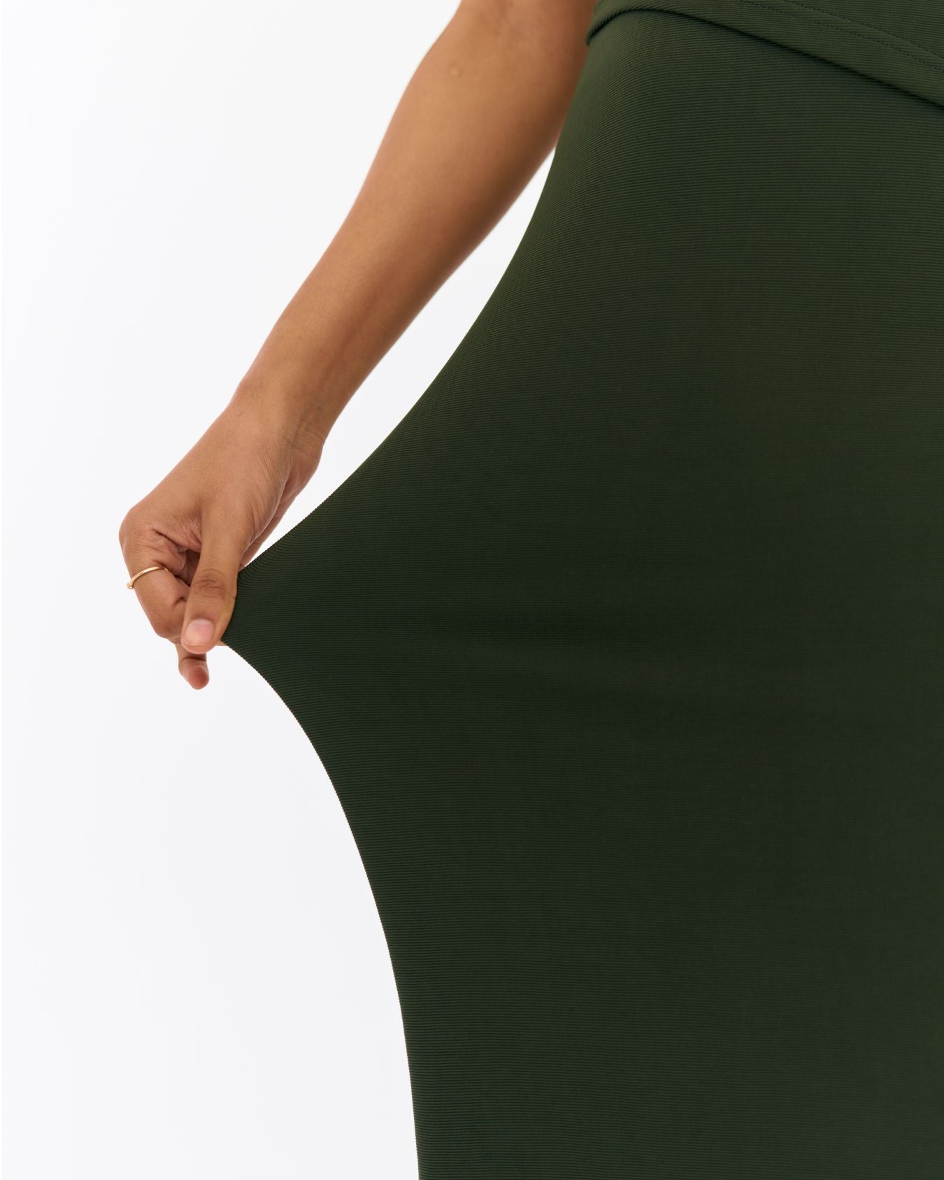 Hazy Maxi Skirt Olive