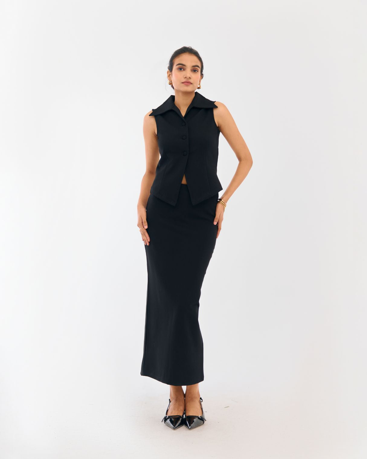 Tahoma Co-ord Set Black