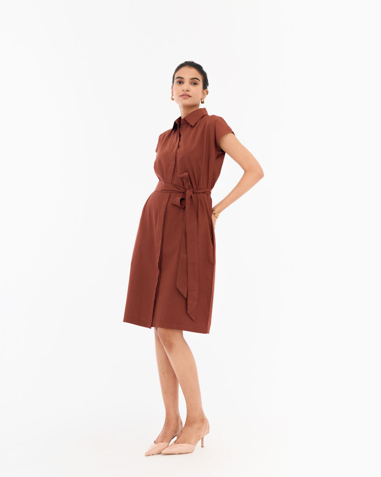 Miranda A-line Shirt Dress
