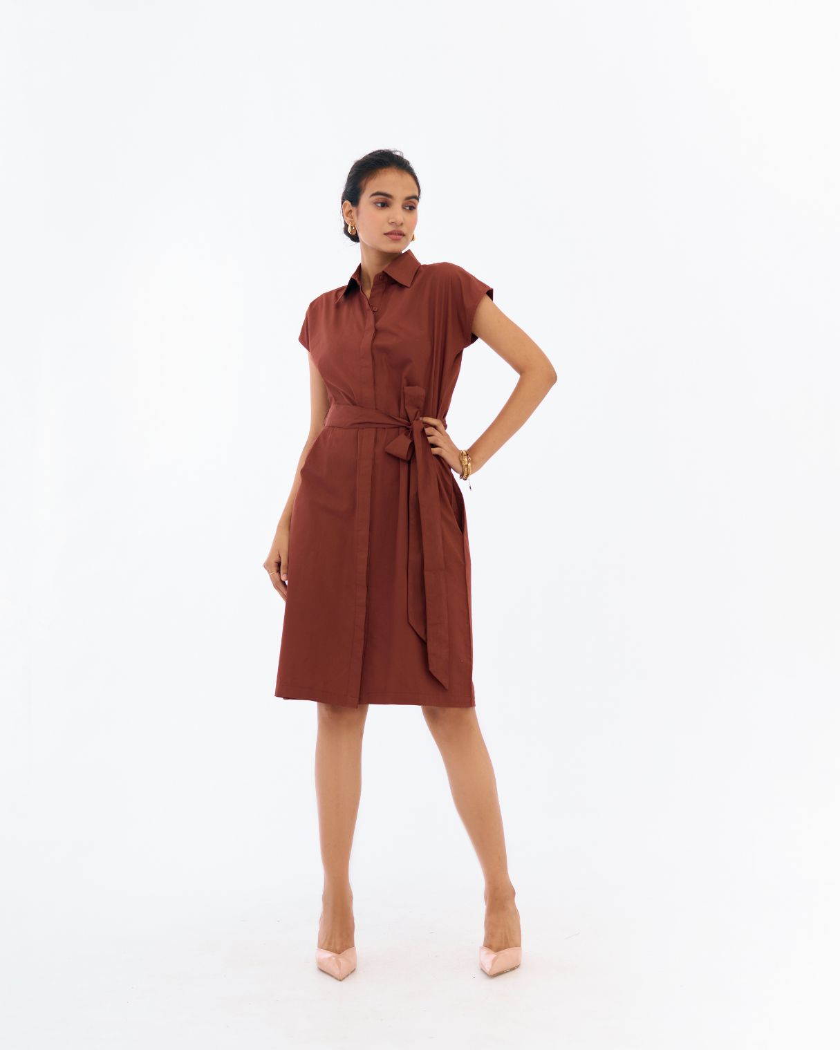 Miranda A-line Shirt Dress