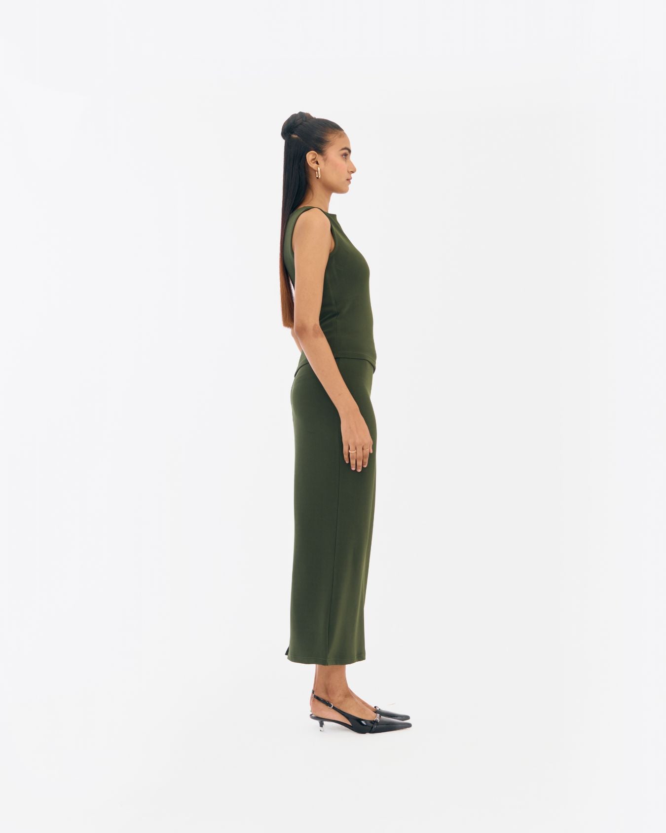 Hazy Co-ord Set Olive