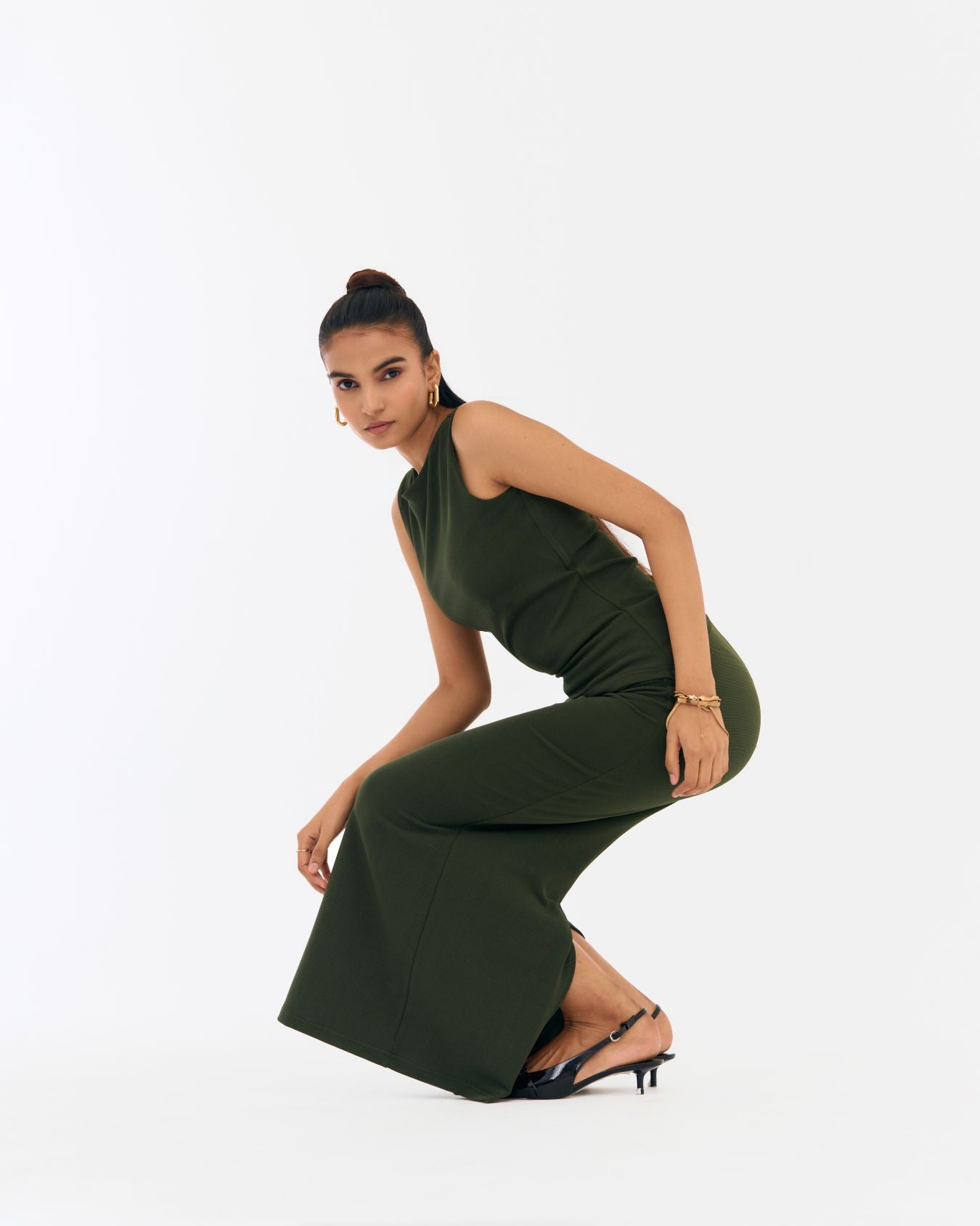 Hazy Co-ord Set Olive