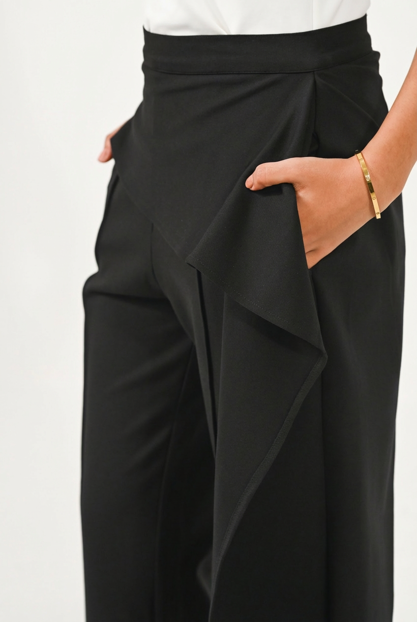 Draped pants