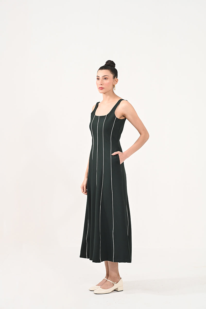 Anna Green A-Line Dress