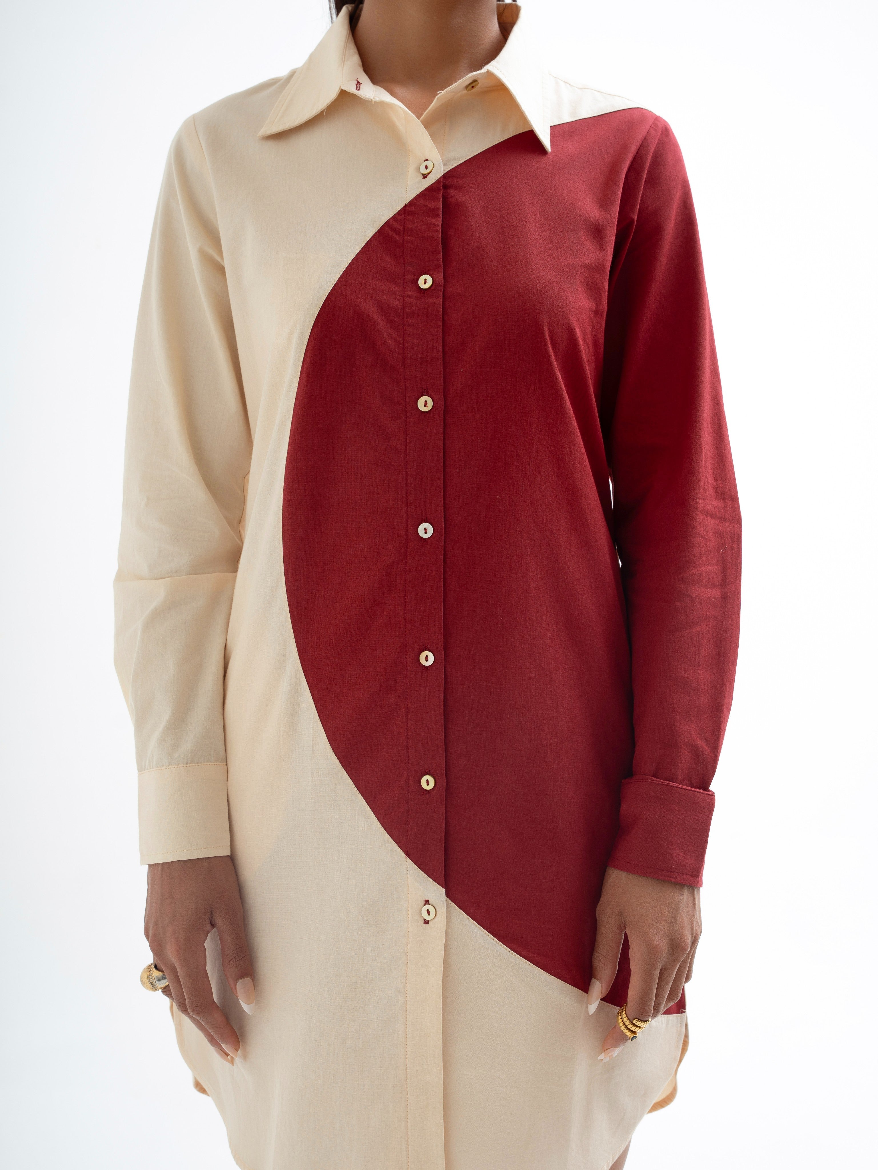 Isley shirt dress