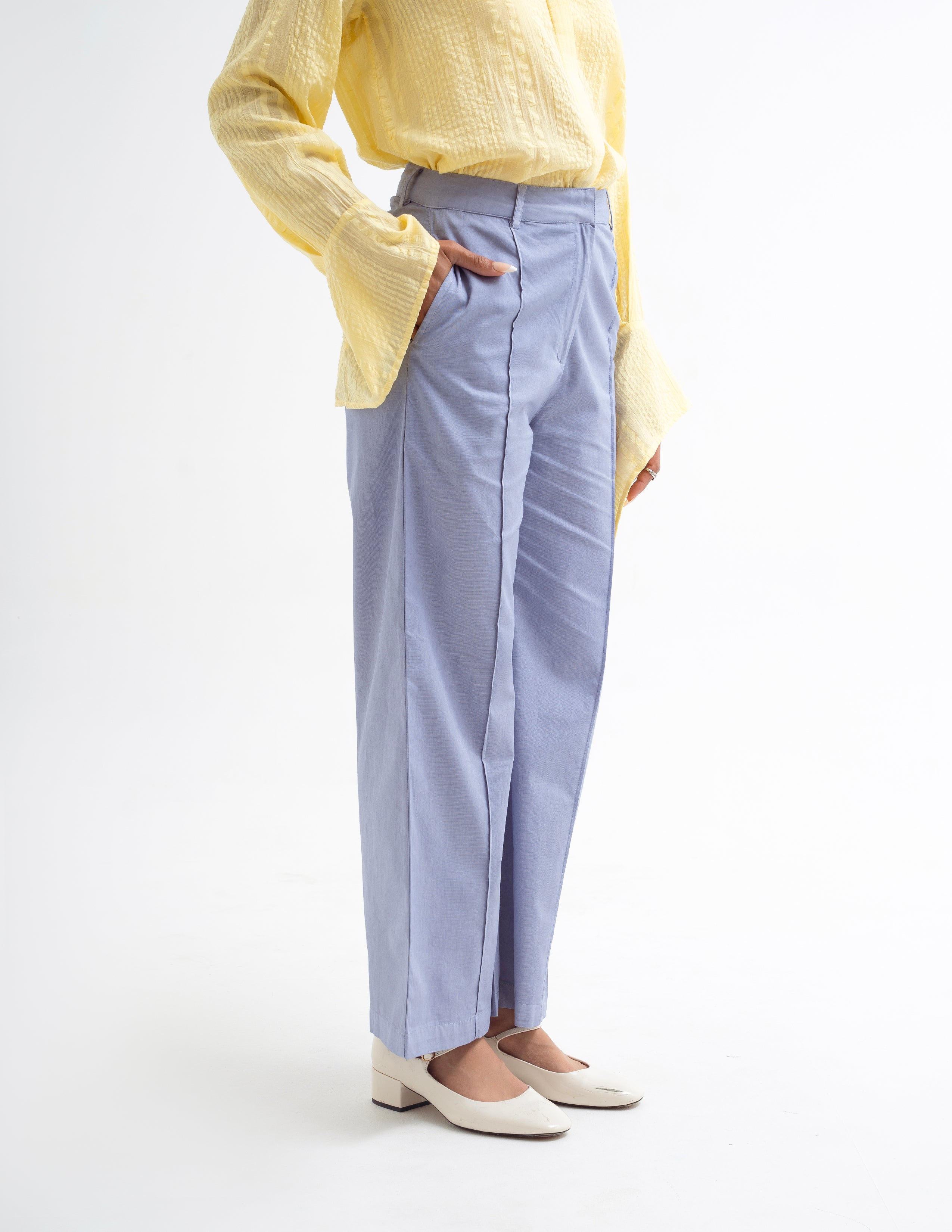Lavender Blue Pintuck Pant