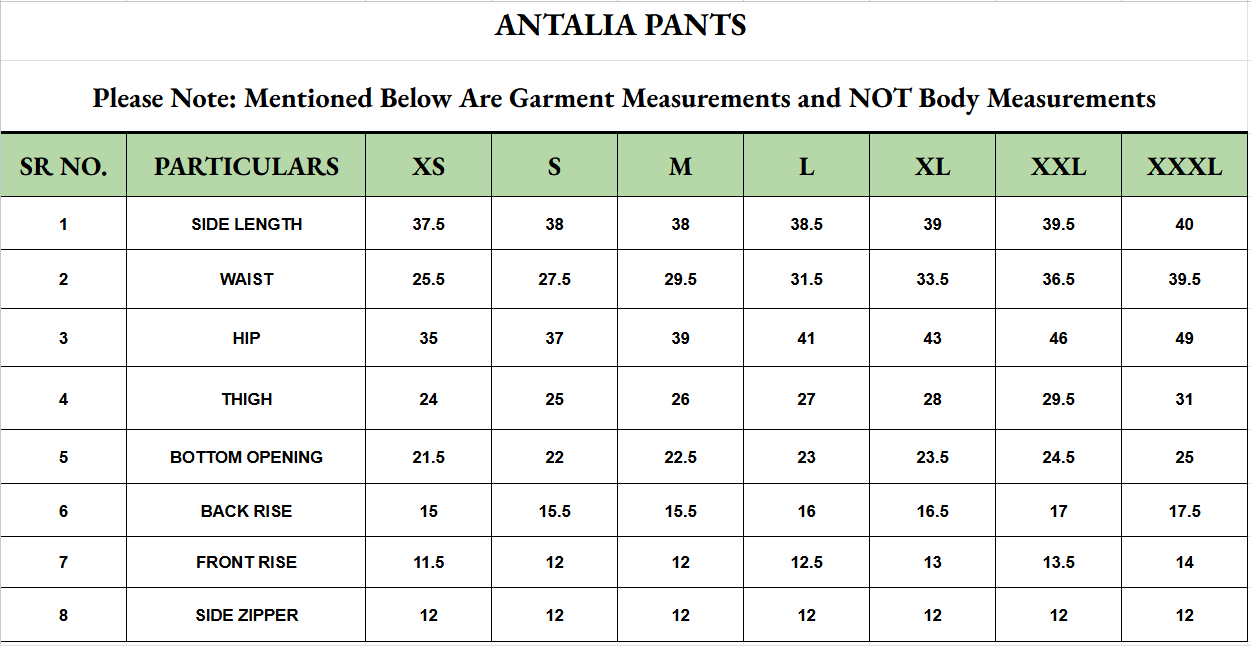 Antalia Mid-Rise Straight Pants