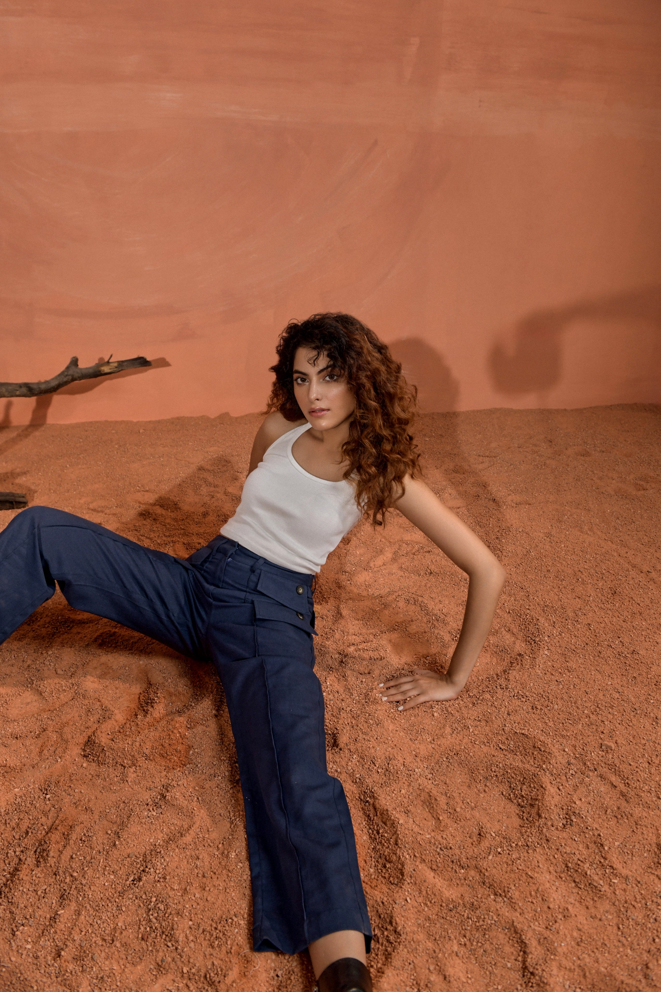 Skyler Mid-Rise Tapered Pants