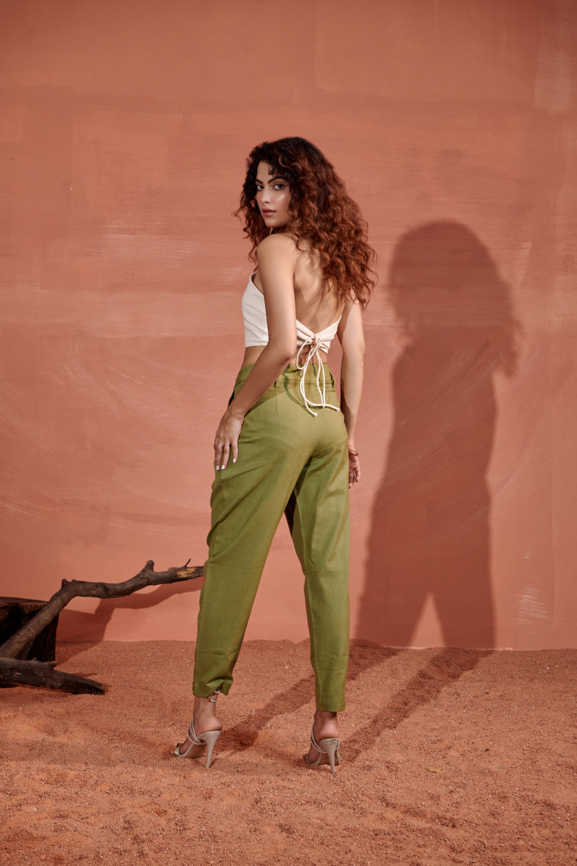 Jasper Mid-Rise Tapered Pants