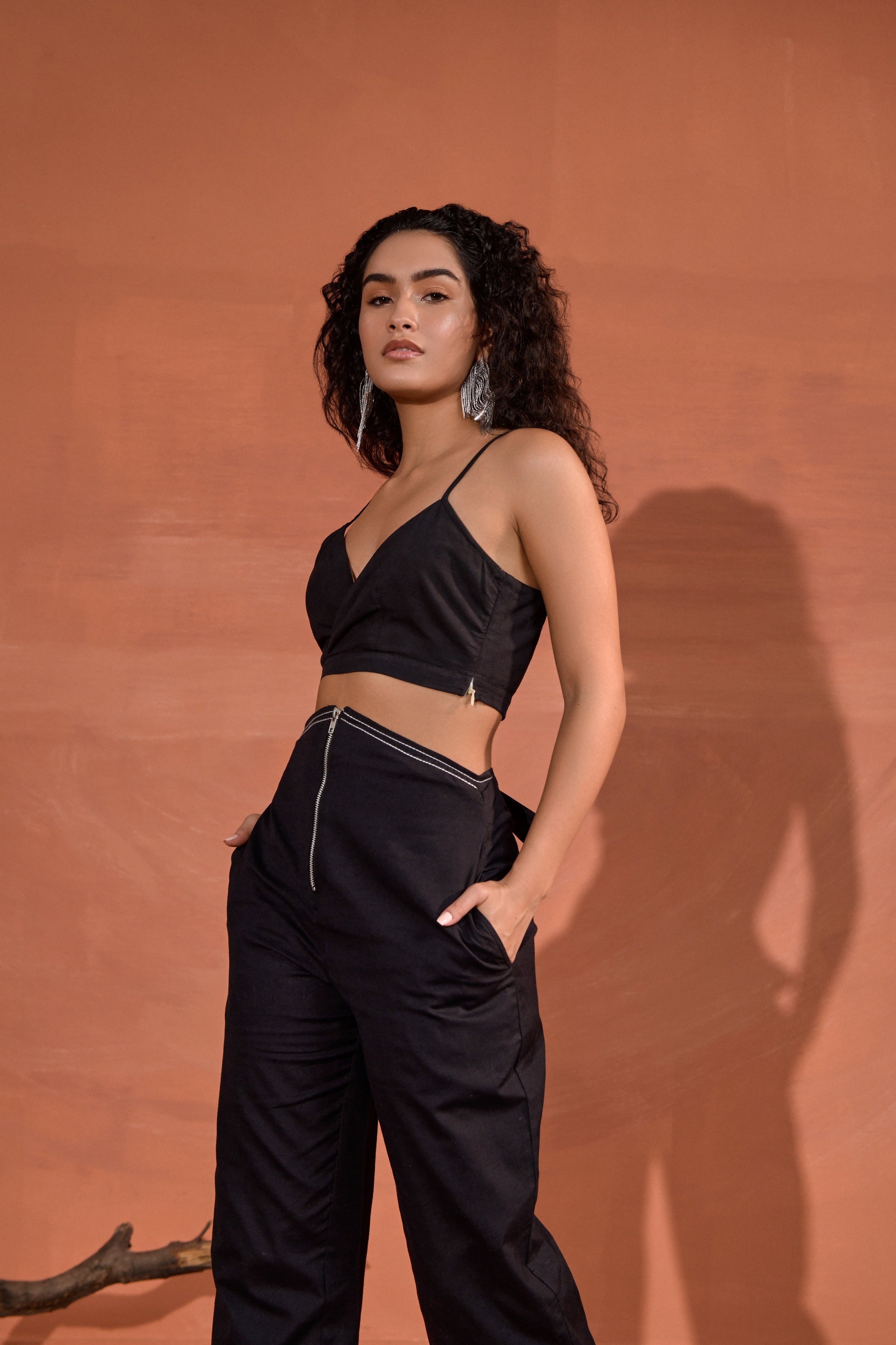 Kendrix High-Rise Straight Pants