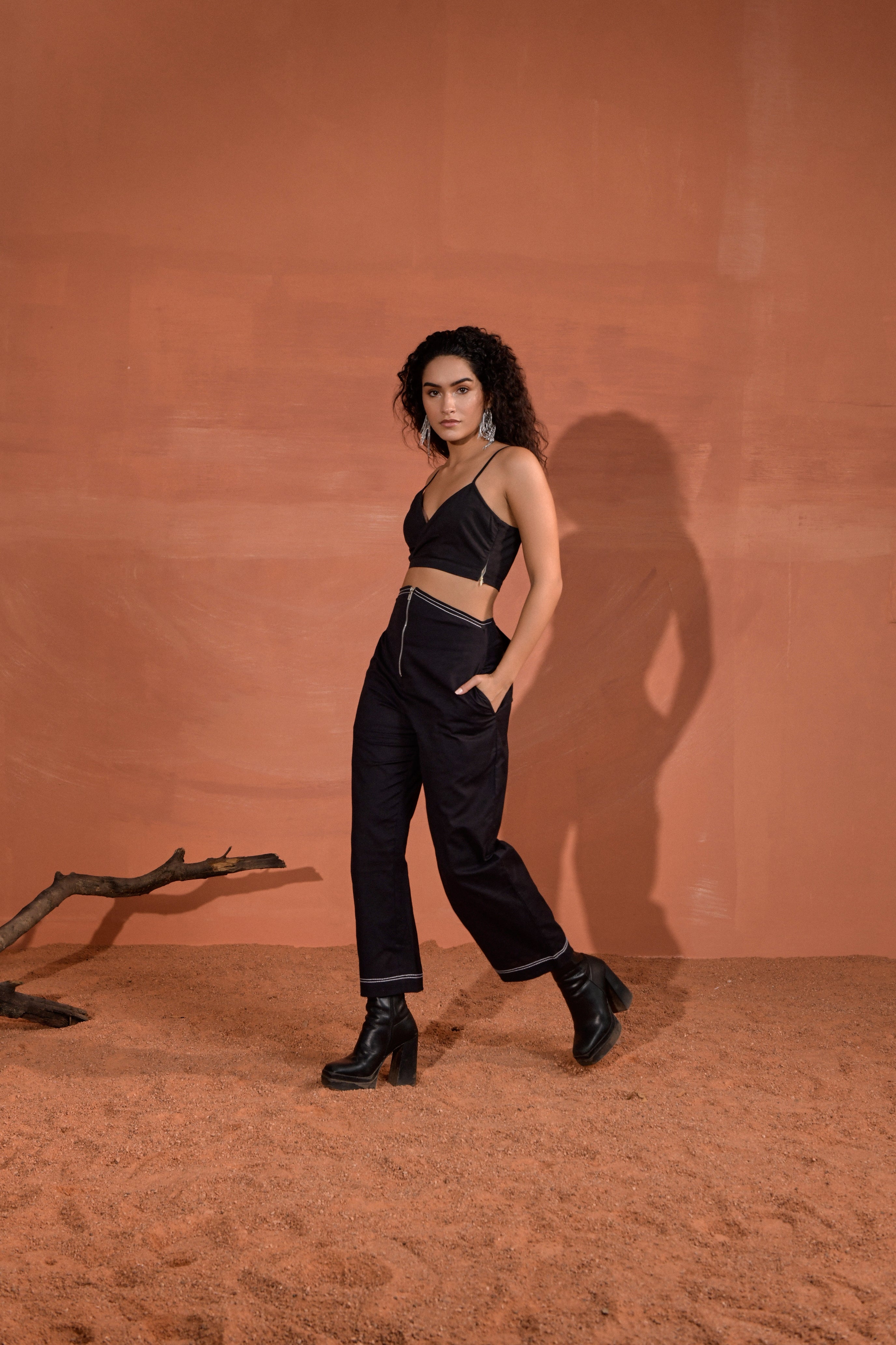 Kendrix High-Rise Straight Pants