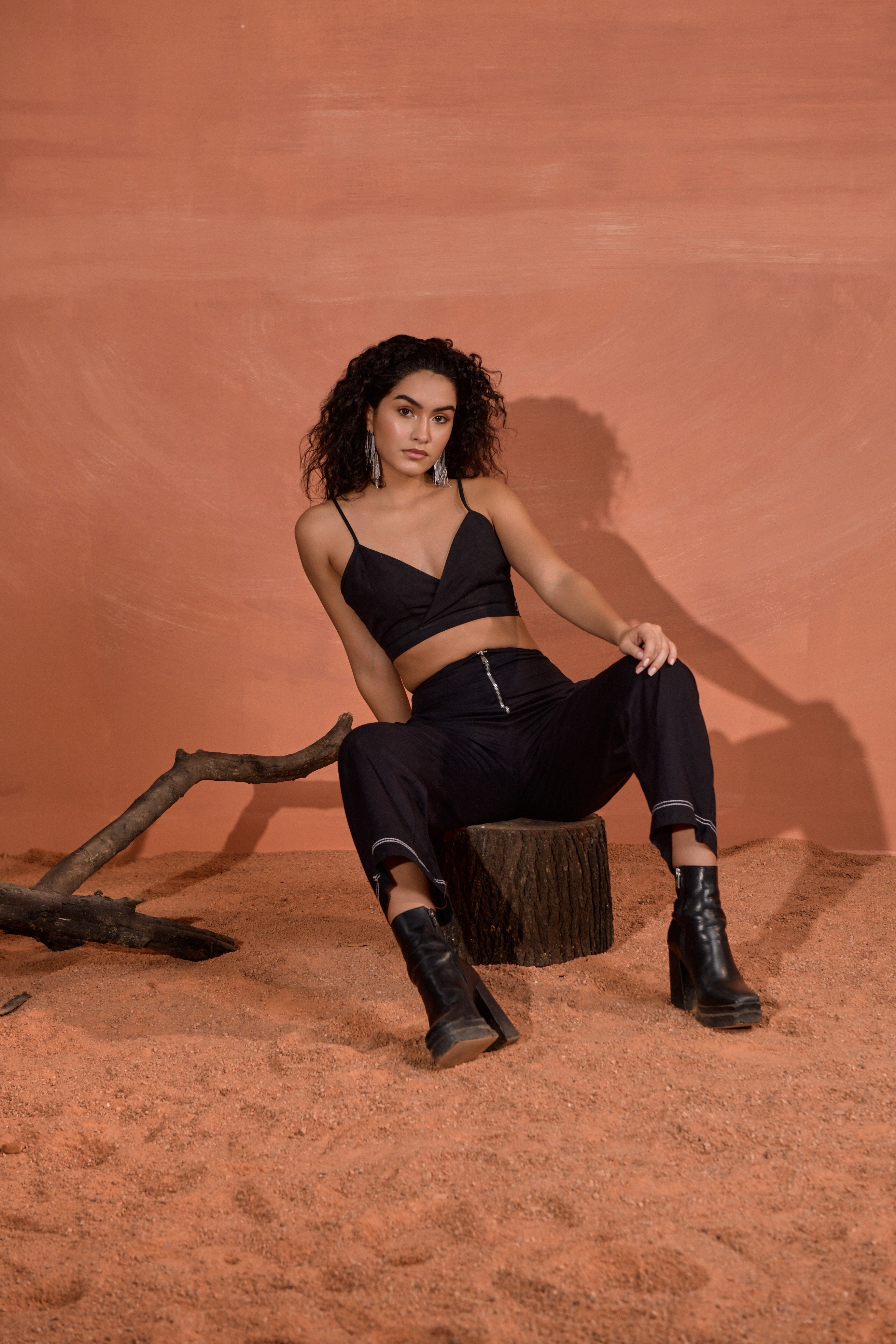 Kendrix High-Rise Straight Pants