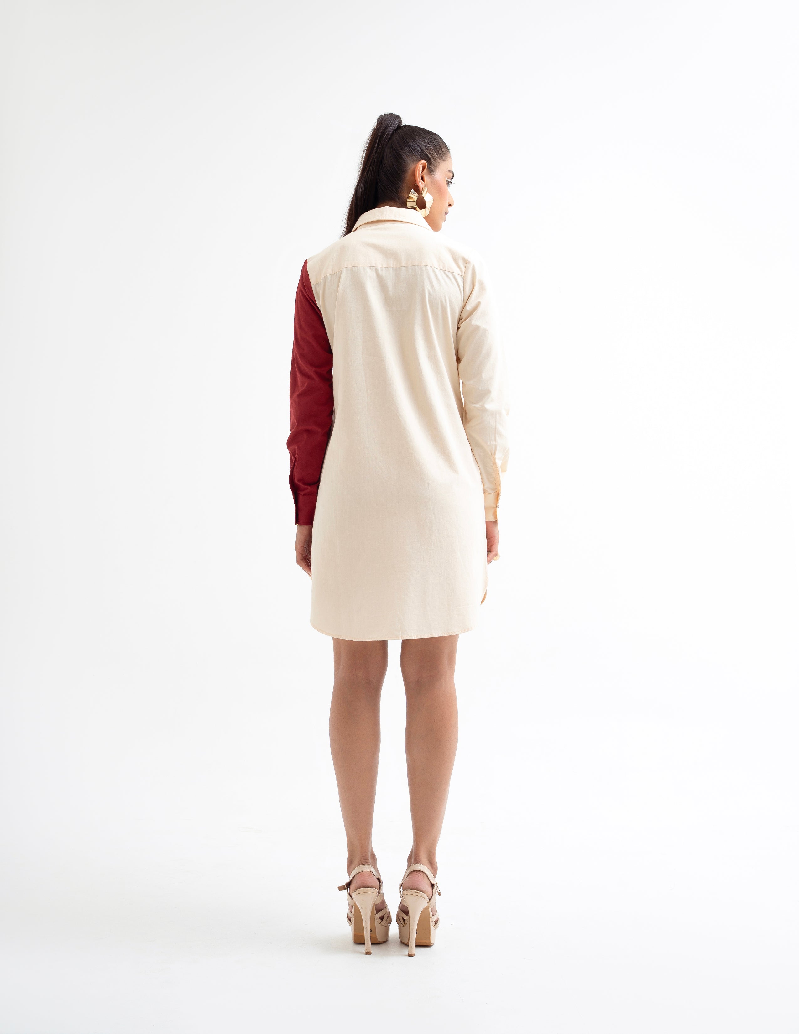 Isley shirt dress