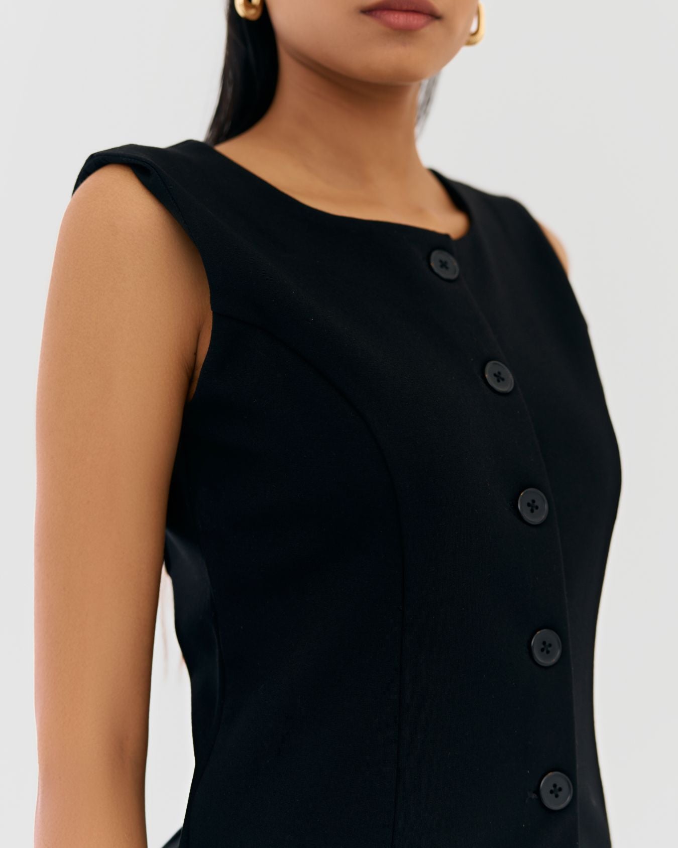 Agnes Vest Black