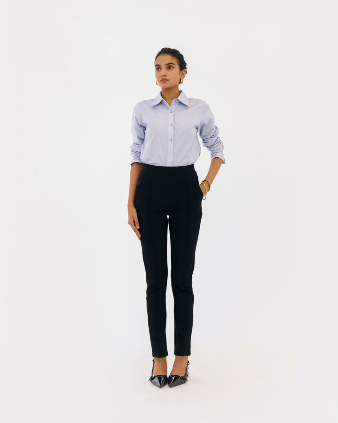 Jolene Slim fit leggings Black