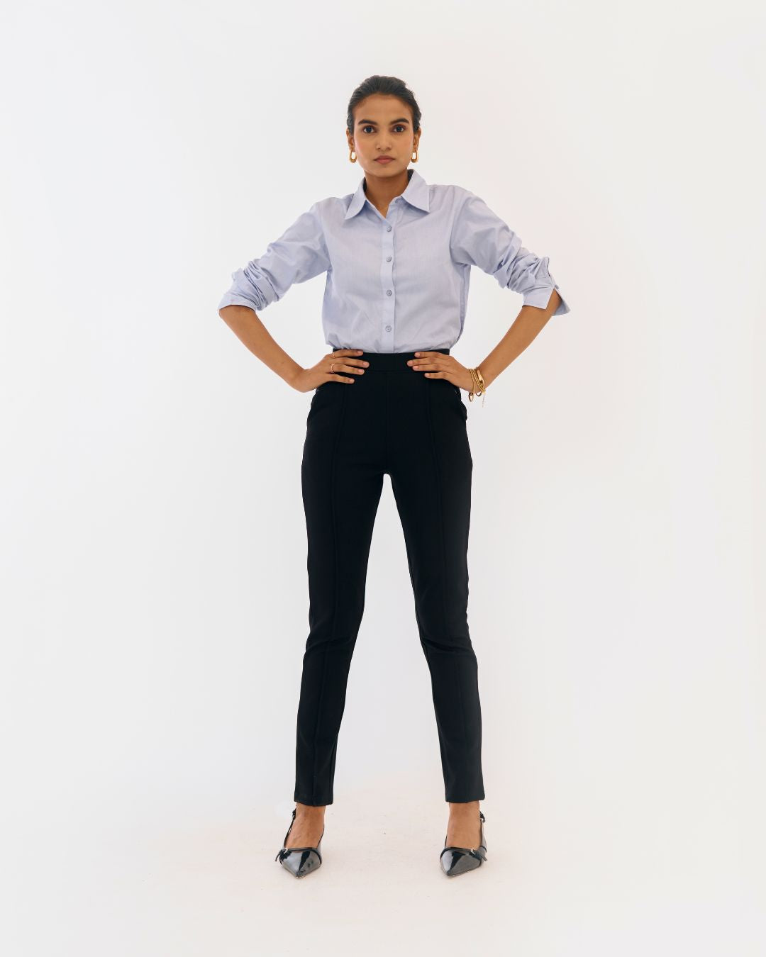 Jolene Slim fit leggings Black