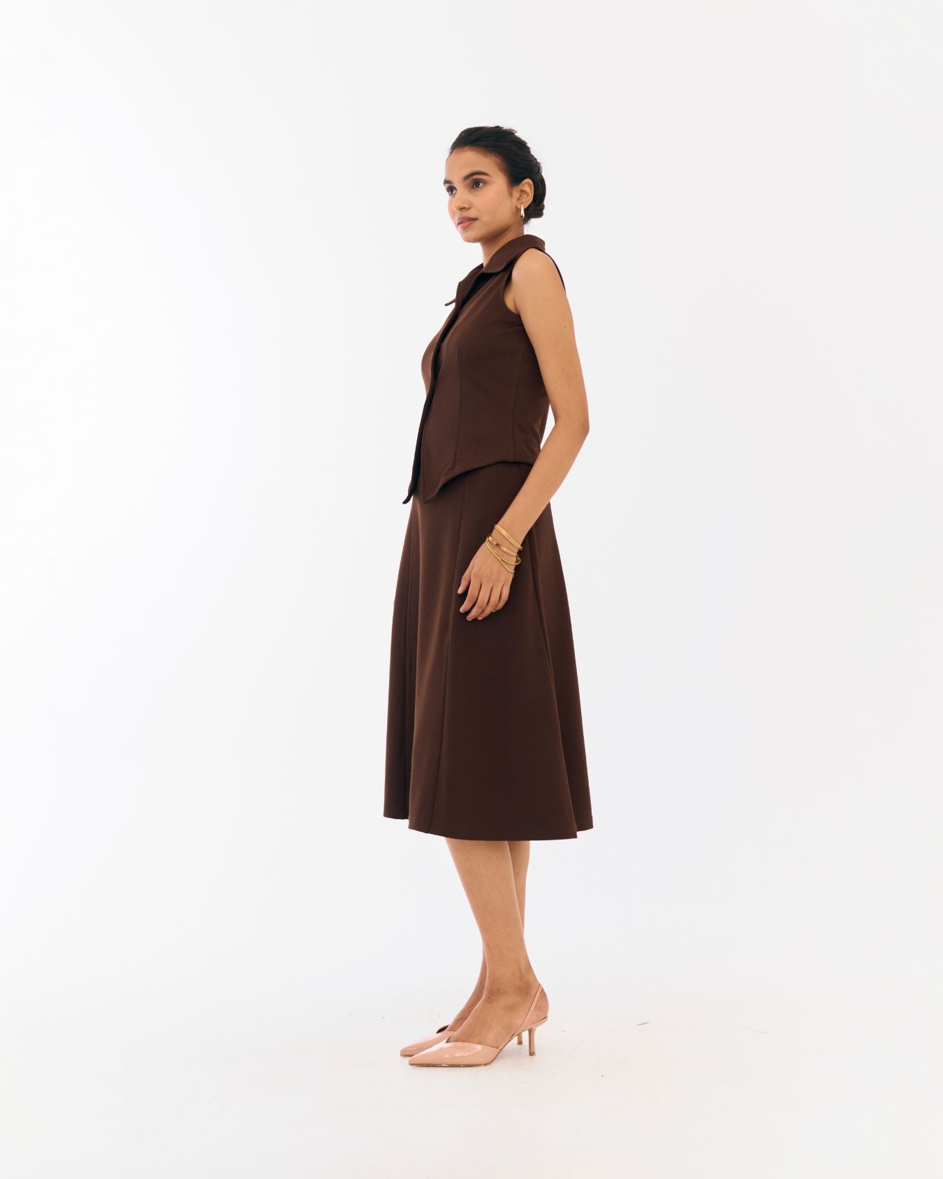 Naxos Co-ord Set Brown