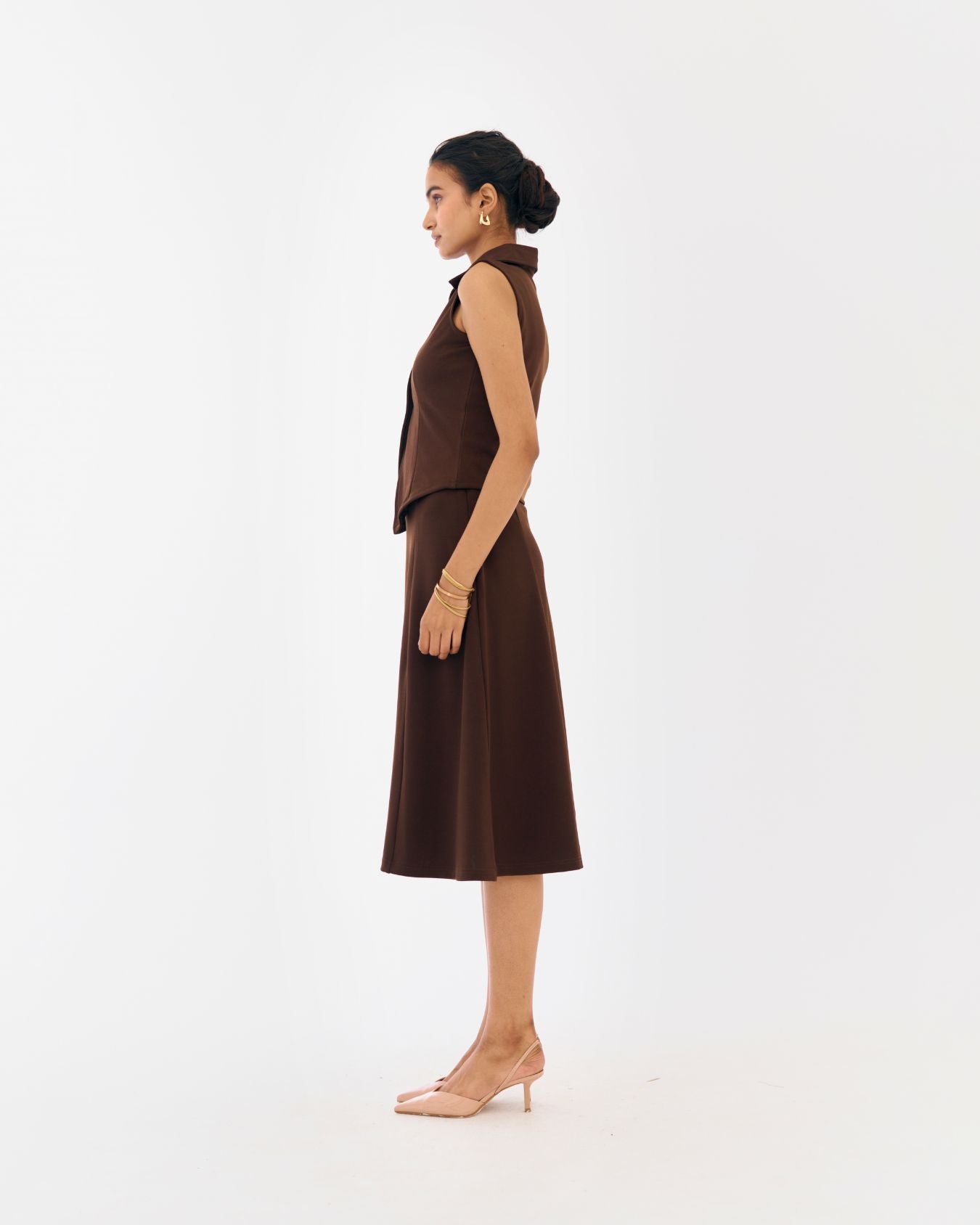 Naxos Co-ord Set Brown