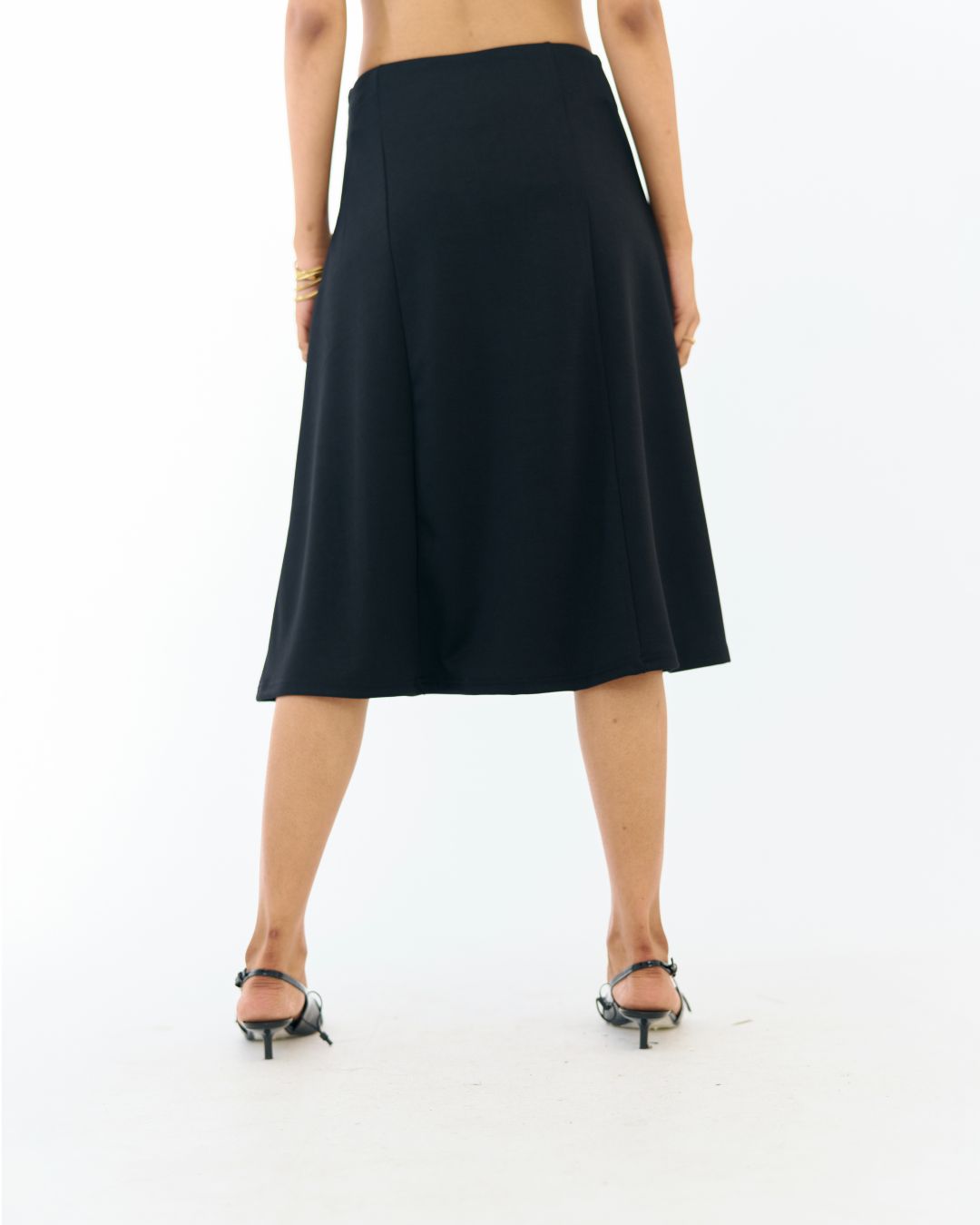 Fierce Midi Skirt Black