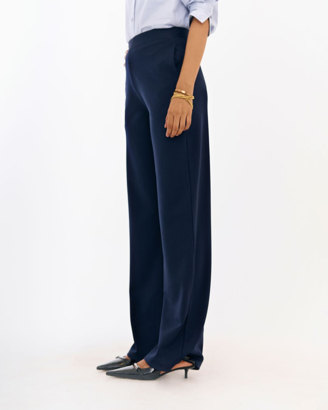 Pragmatic Straight Fit Trouser Blue