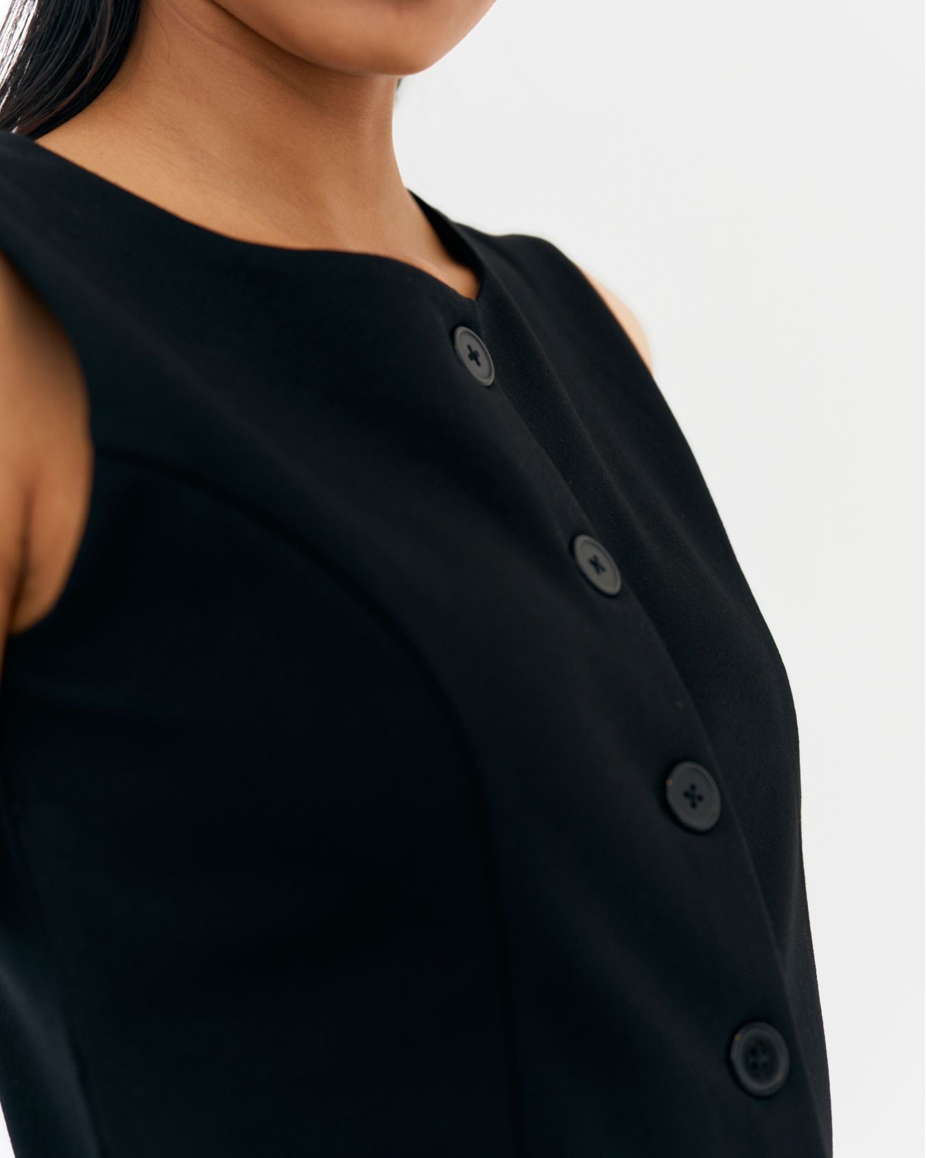 Agnes Vest Black