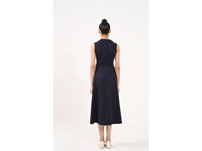 Lumi Blue Asymmetric Dress