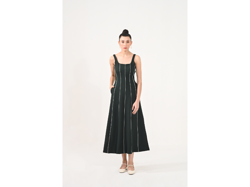 Anna Green A-Line Dress