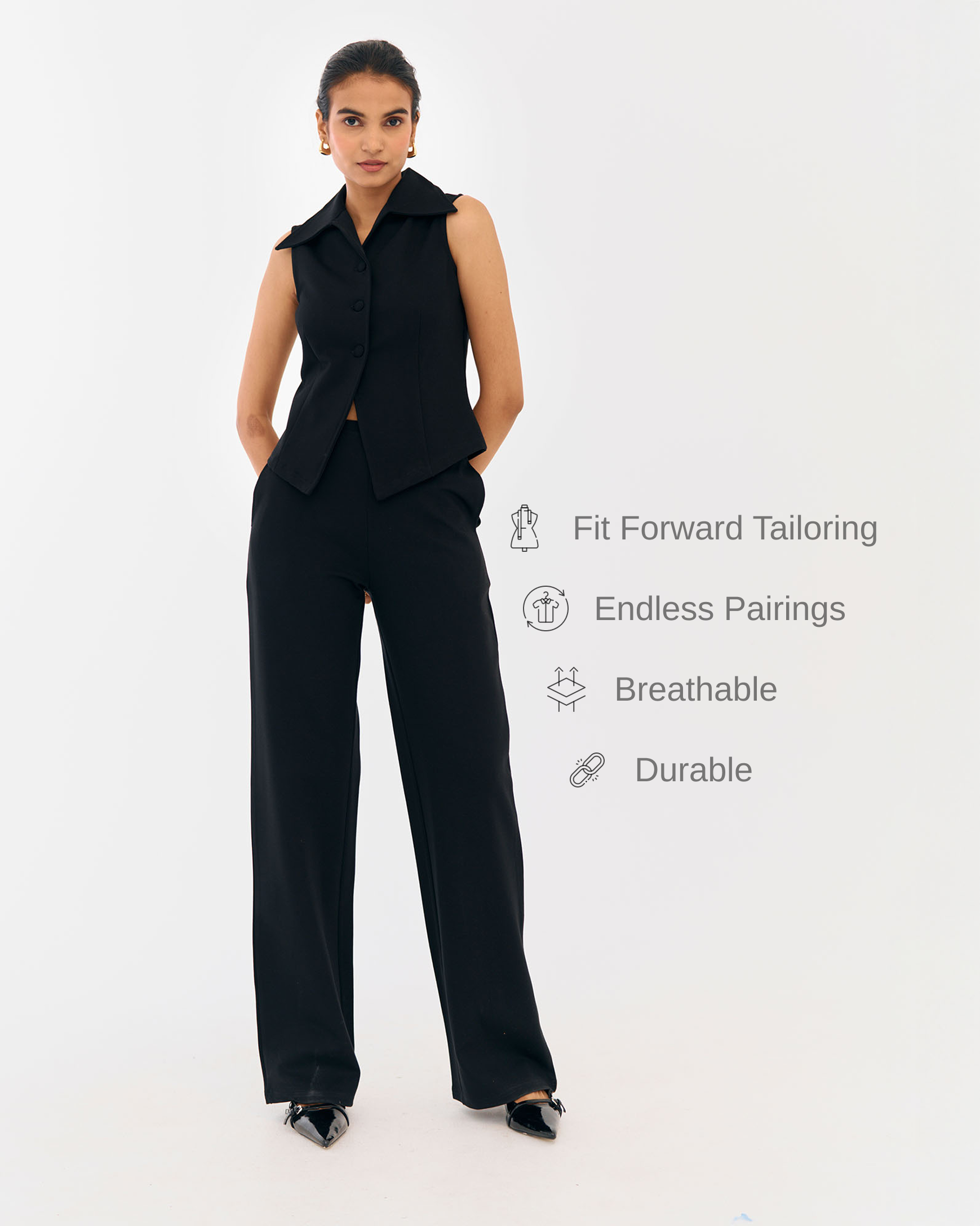 Pragmatic Co-ord Set Black