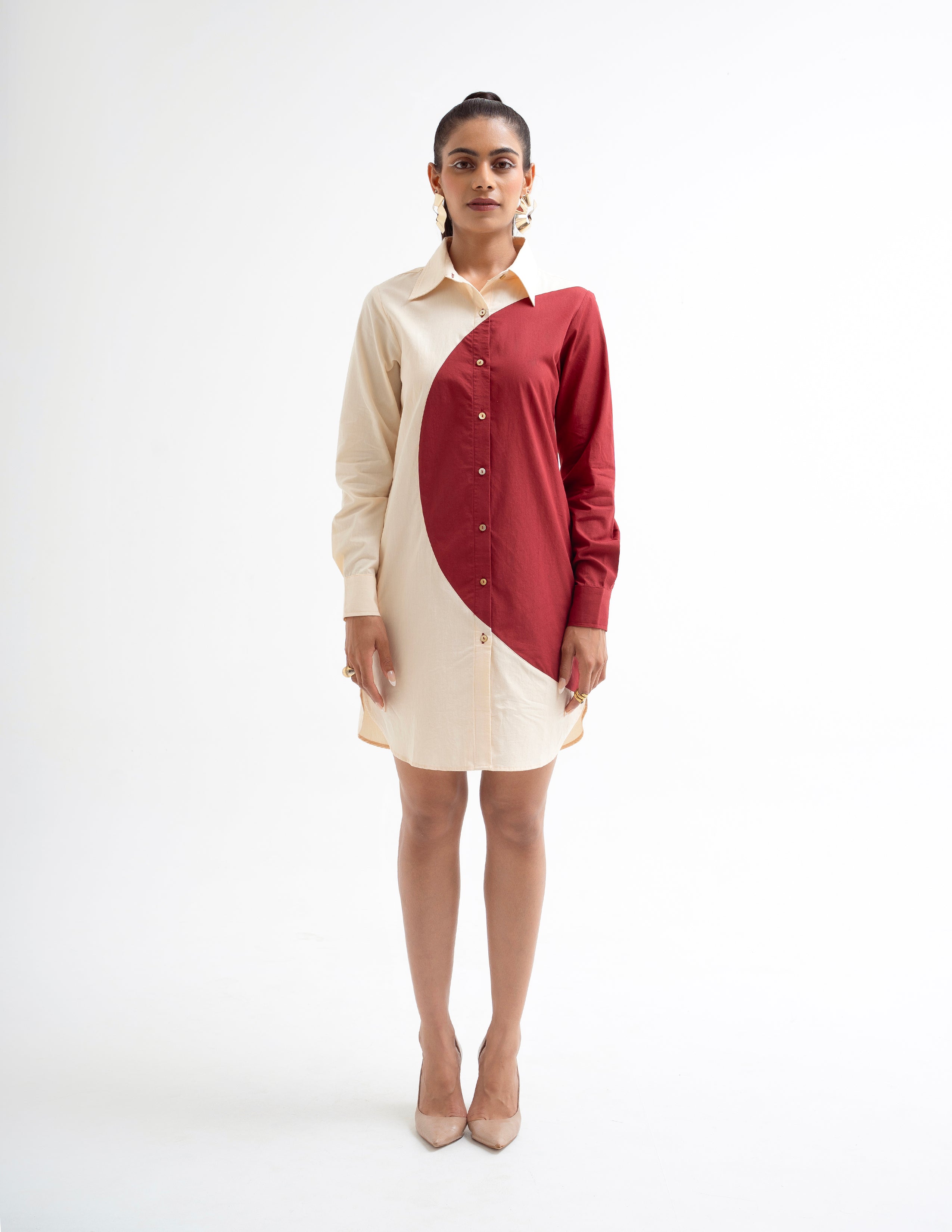 Isley shirt dress