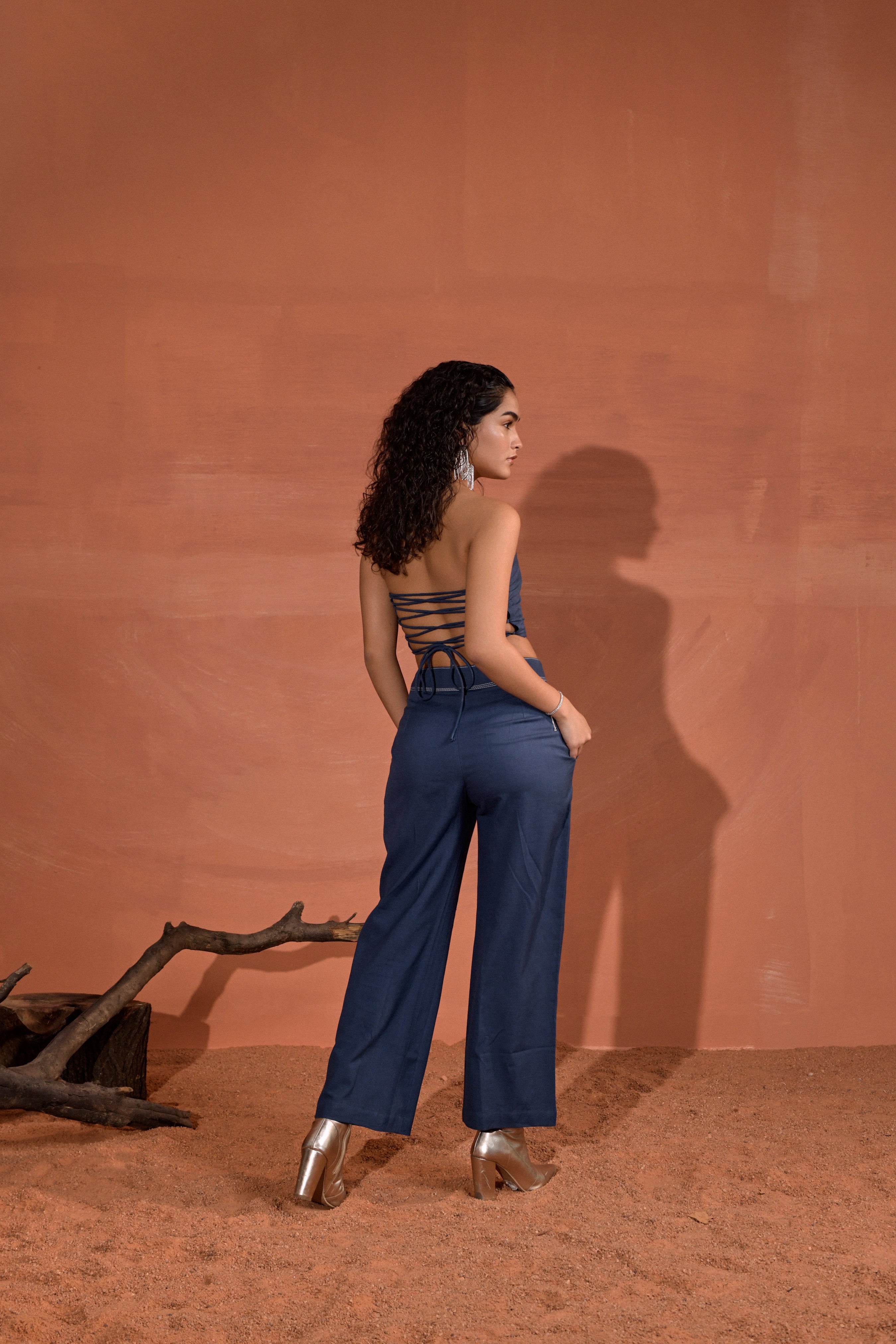 Sylvia Mid-Rise Straight Pants