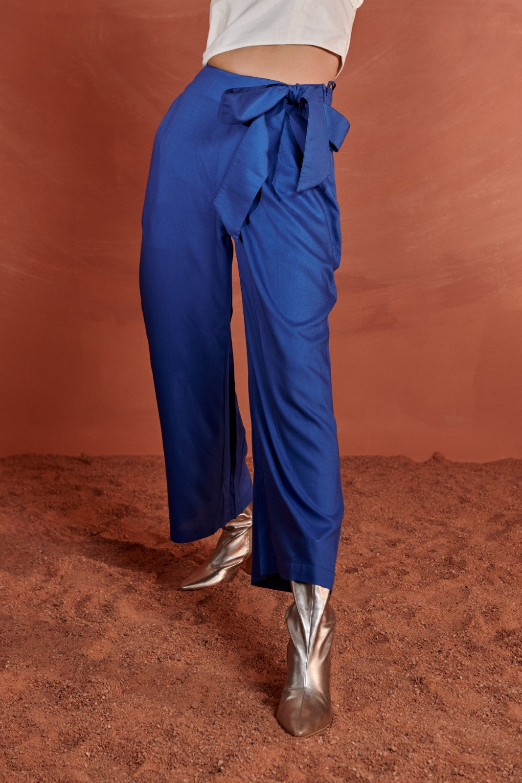 Serena Mid-Rise Straight Flowy Pants